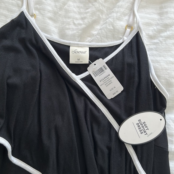 Soma Ruffle Front Short Dress - Picture 3 of 3